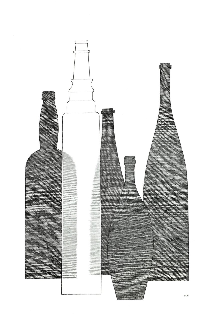 Flasker (Essolube) af Alex Dunn