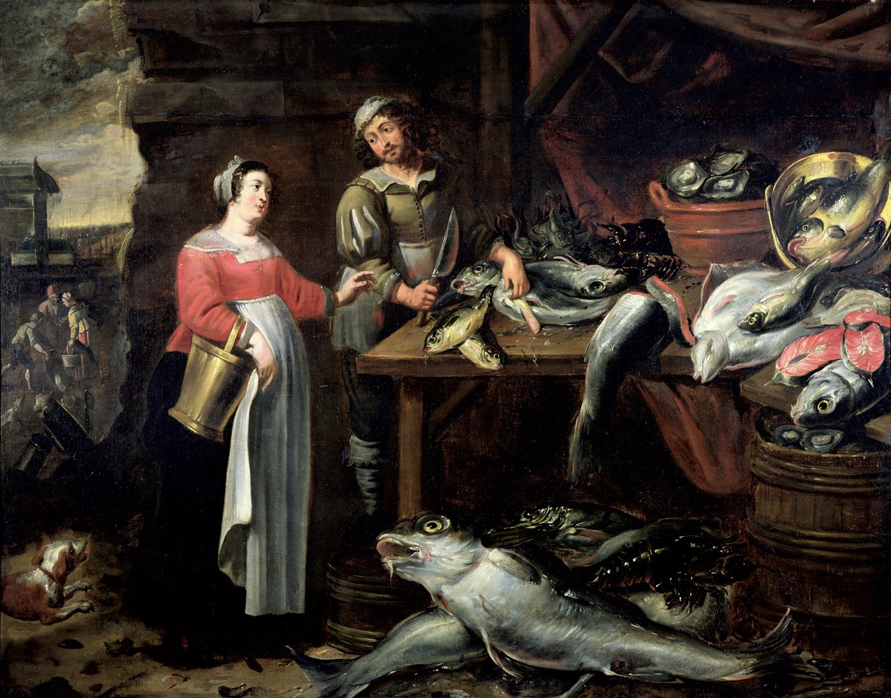 Fiskehandleren af Alexander van Adriaenssen
