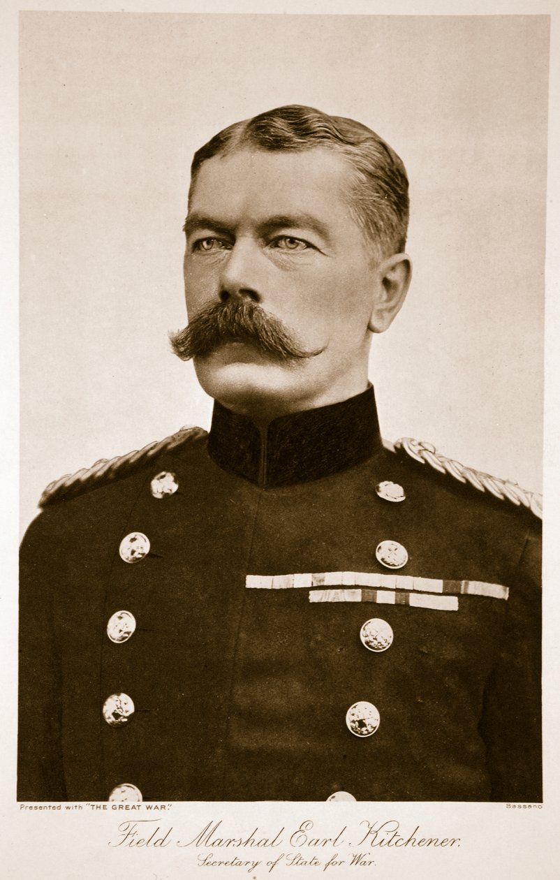 Feltmarskal Earl Kitchener, 1914-19 af Alexander Bassano