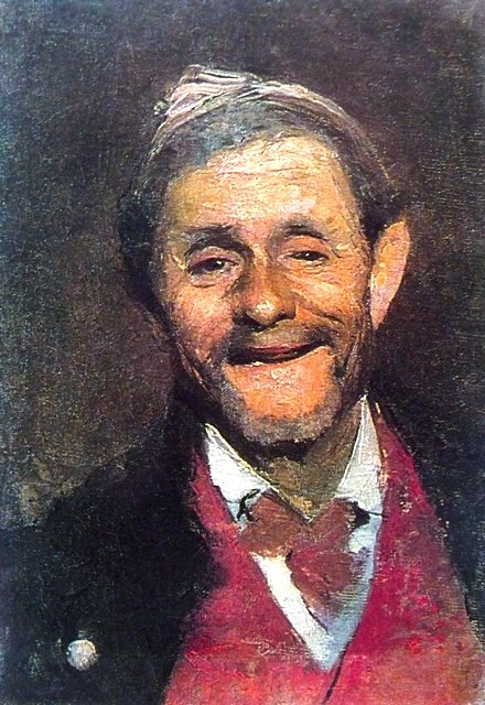 En smilende gammel mand af Alexander Beridze