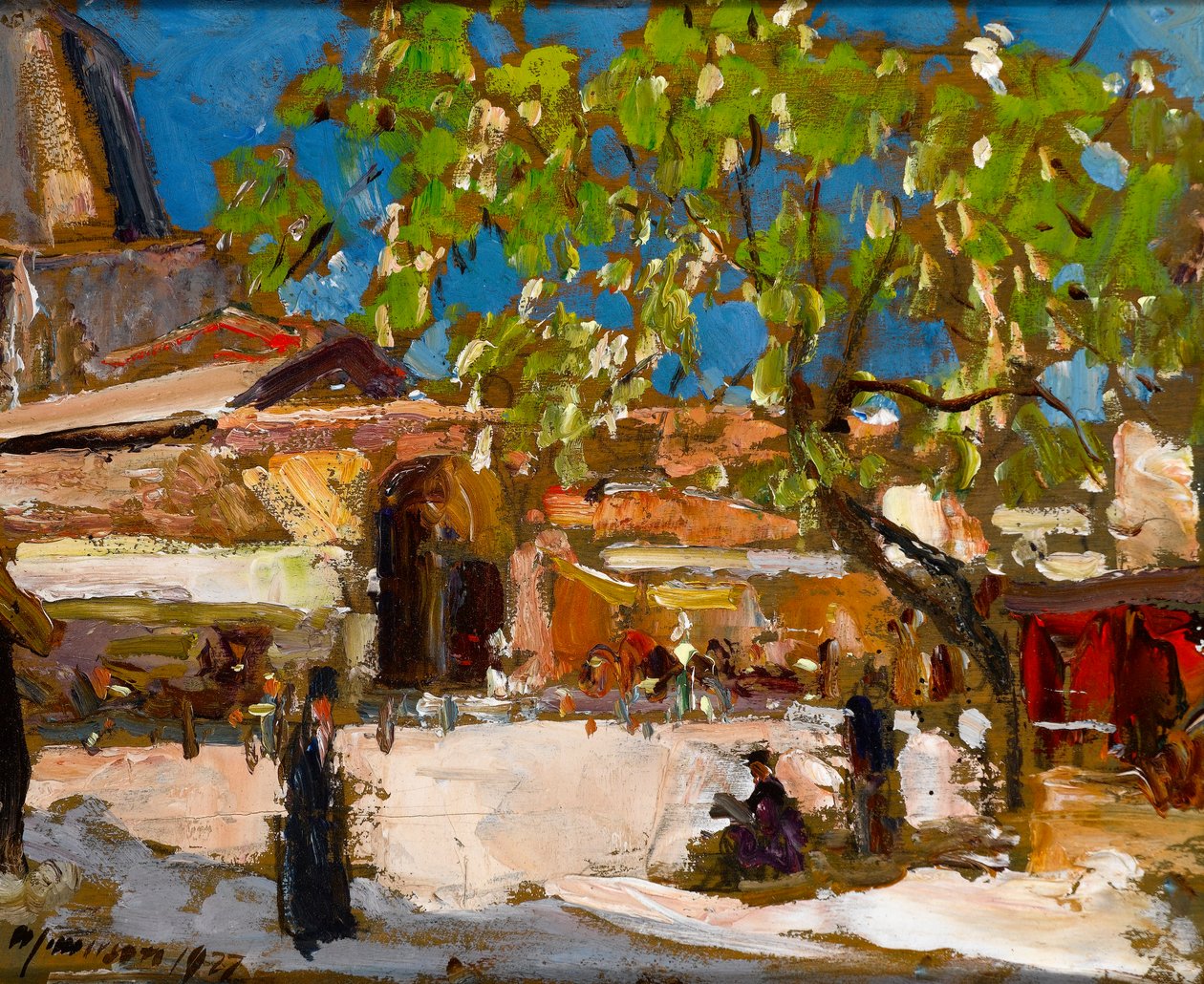 Markedspladsen, 1927 af Alexander Jamieson