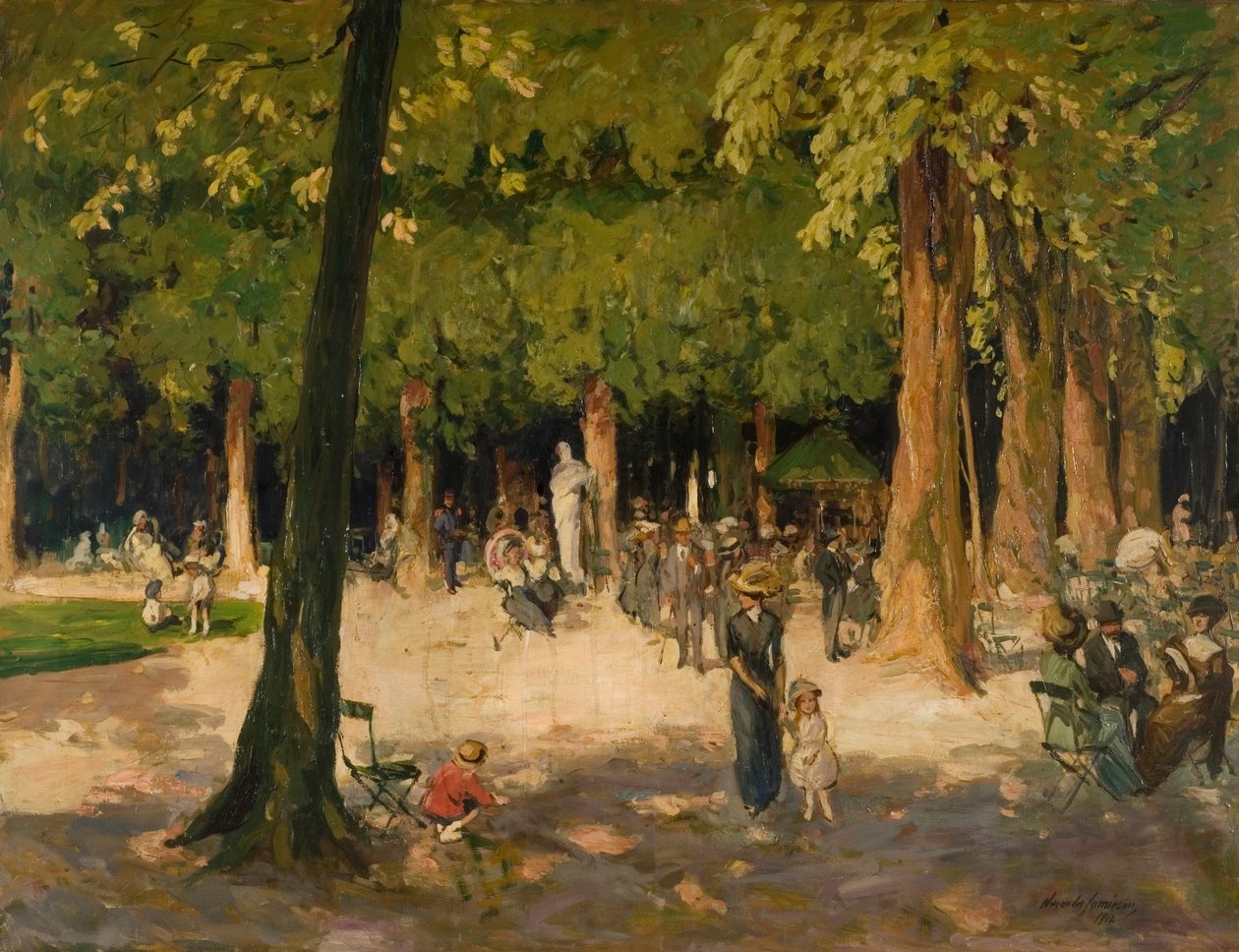 Haverne, Versailles, 1922 af Alexander Jamieson