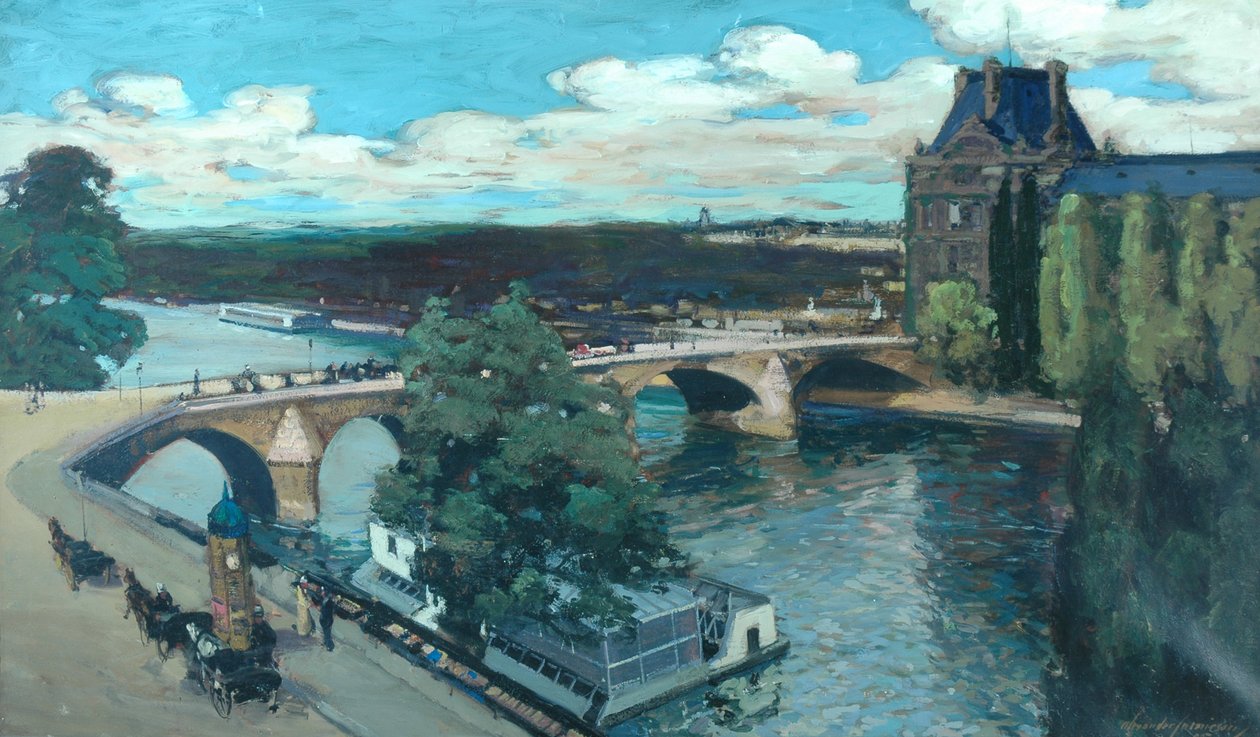 Seinen, Paris, 1907 af Alexander Jamieson
