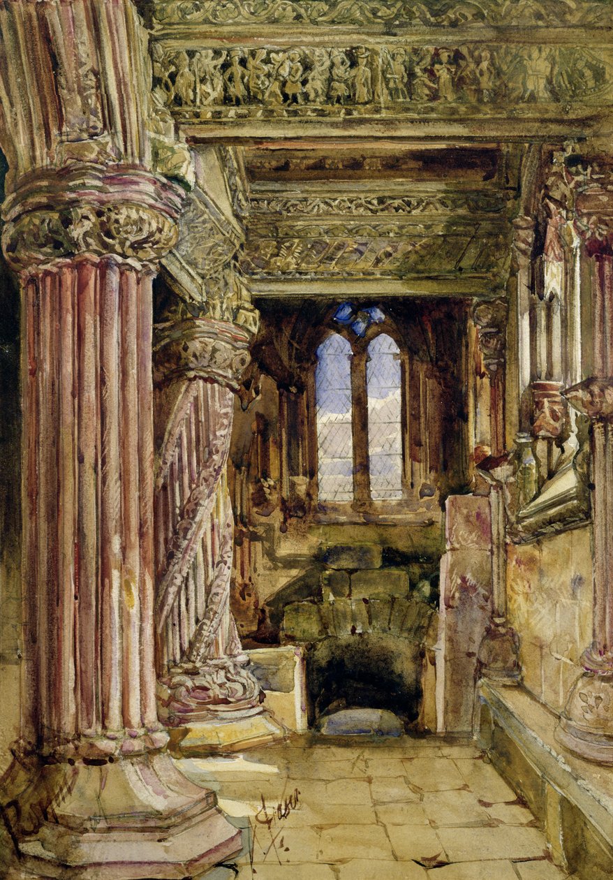 Rosslyn Chapel, Skotland af Alexander Jnr. Fraser