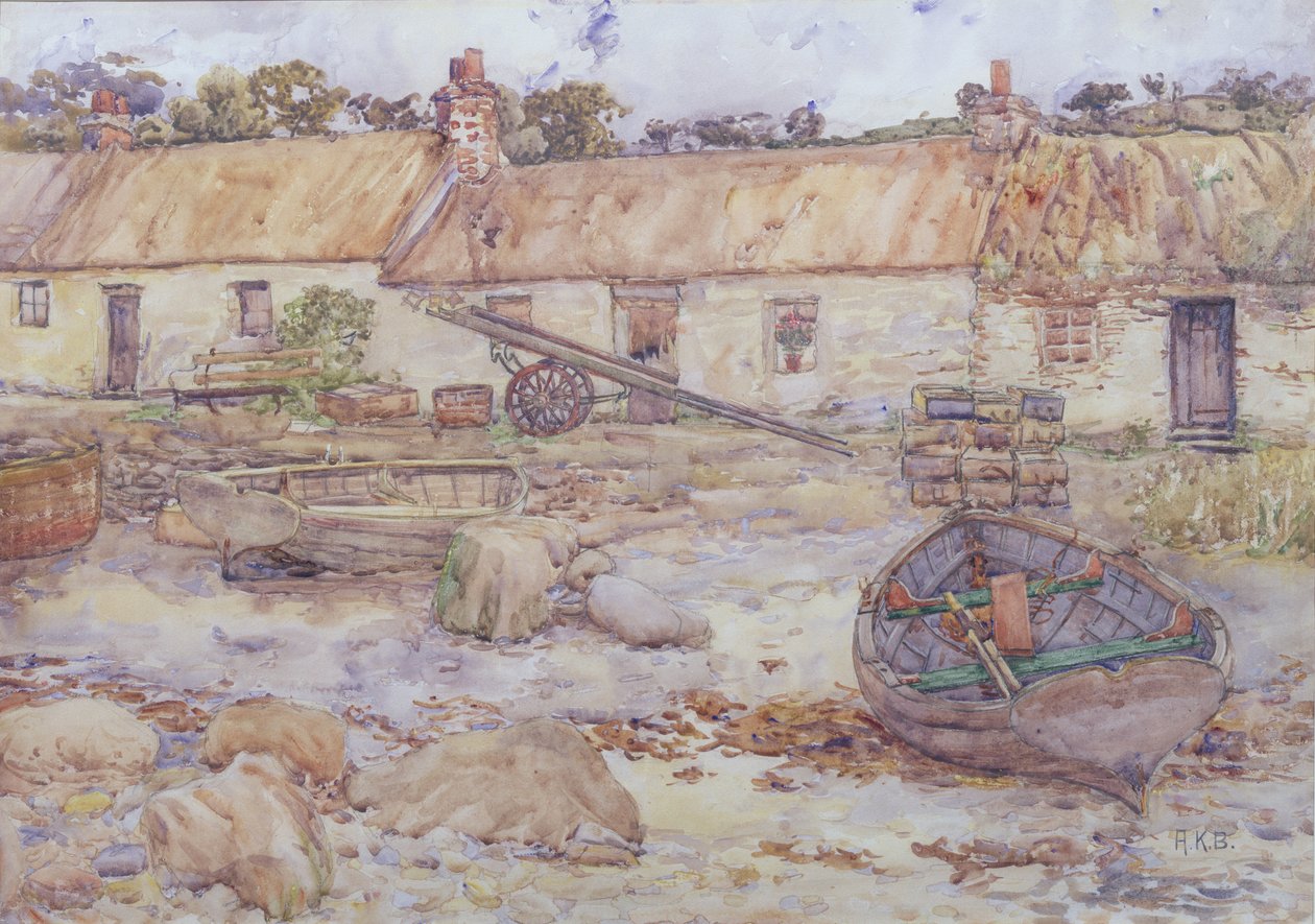 Tarbert, Loch Fyne af Alexander Kellock Brown