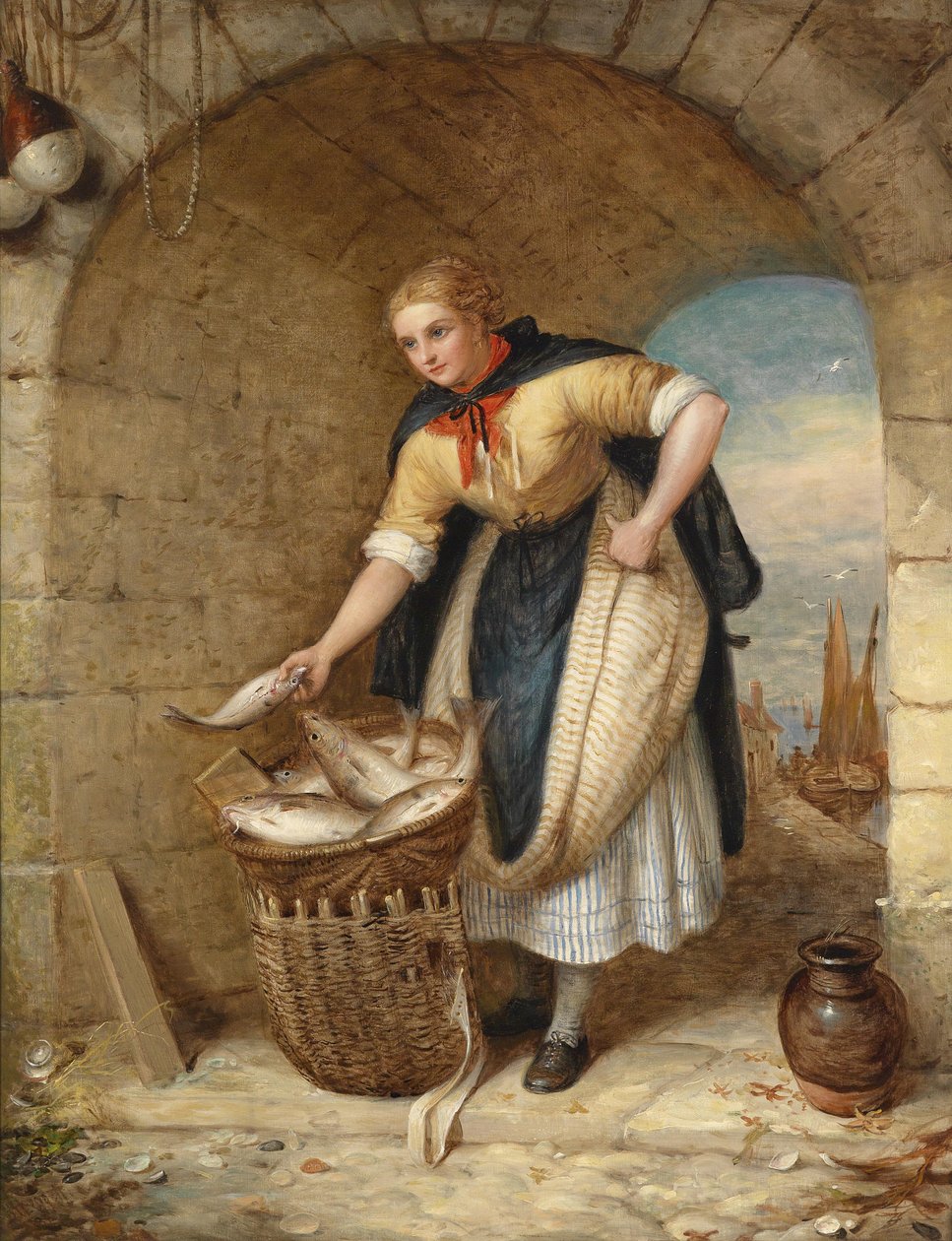 Fiskesælgeren af Alexander Leggett