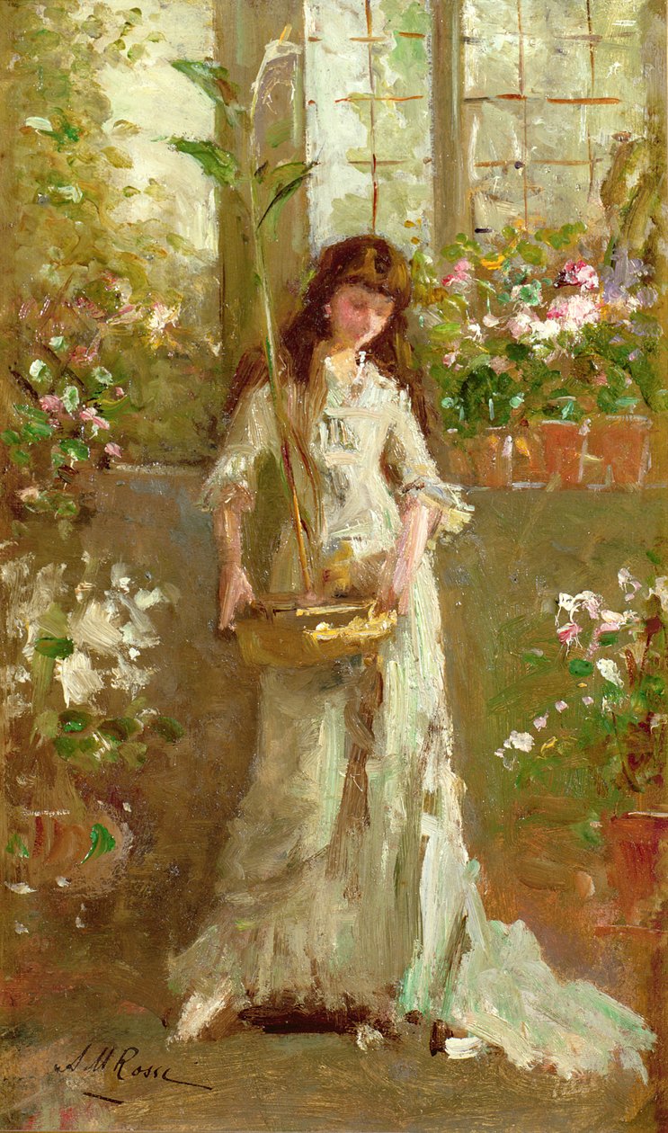 Pige i et vinterhave af Alexander M. Rossi