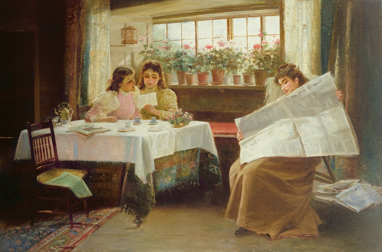 Nyheder fra fronten, 1899 af Alexander M. Rossi