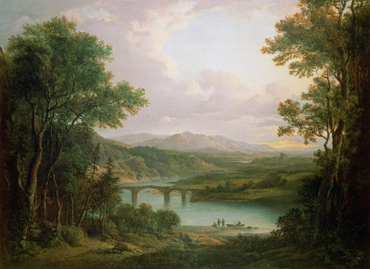 Melrose af Alexander Nasmyth