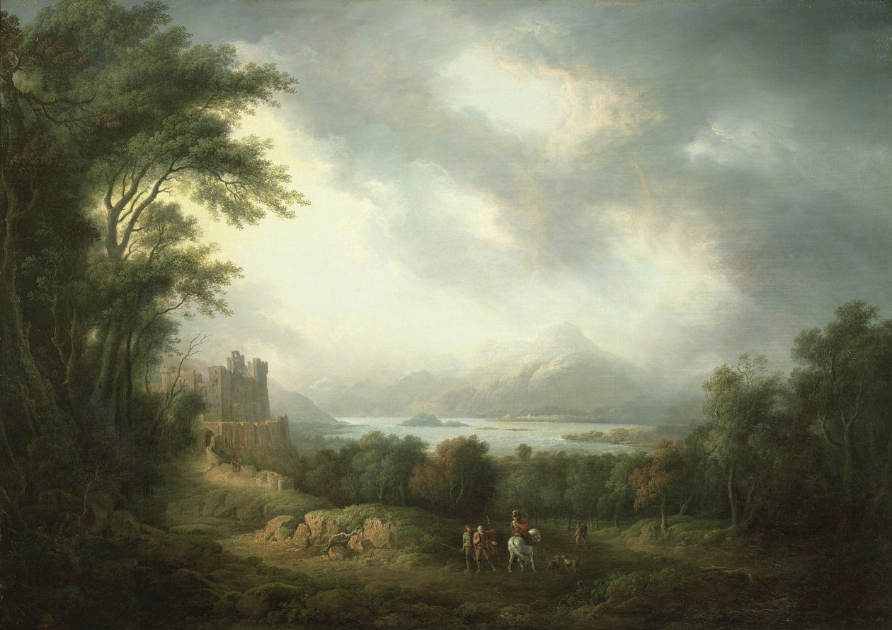 Udsigt over Loch Lomond af Alexander Nasmyth