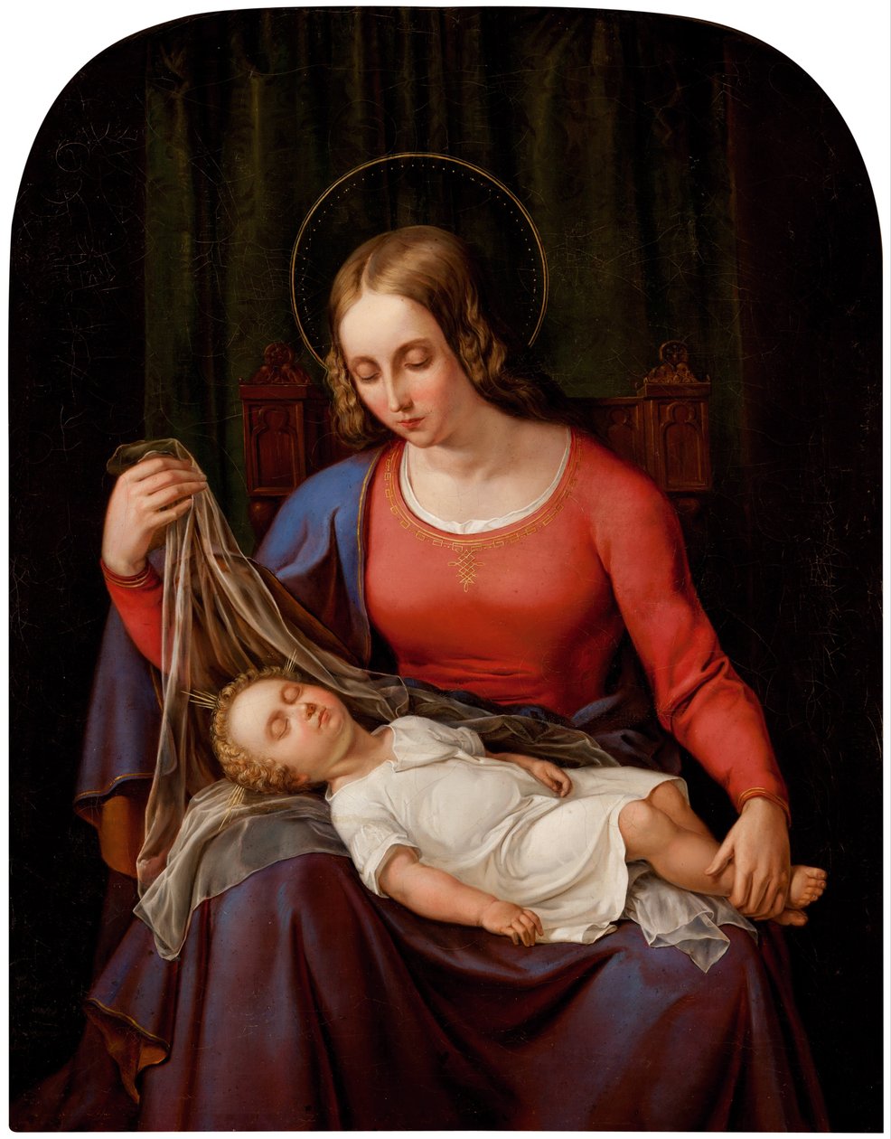 Madonna og barn af Alexander Schramm