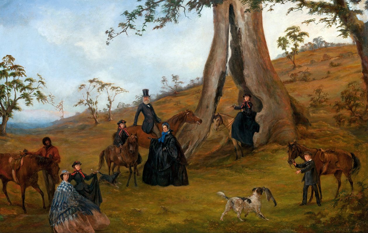 Familien Gilbert af Alexander Schramm