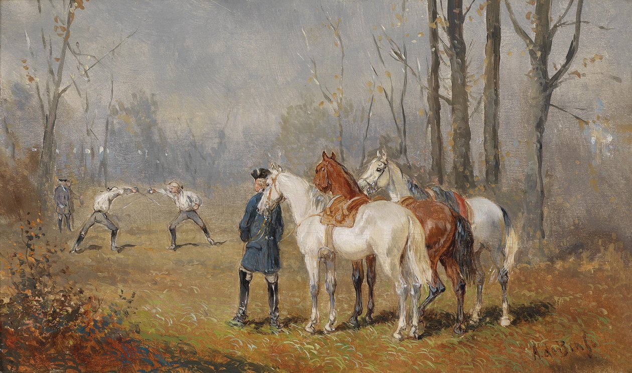 Duellen af Alexander von Bensa