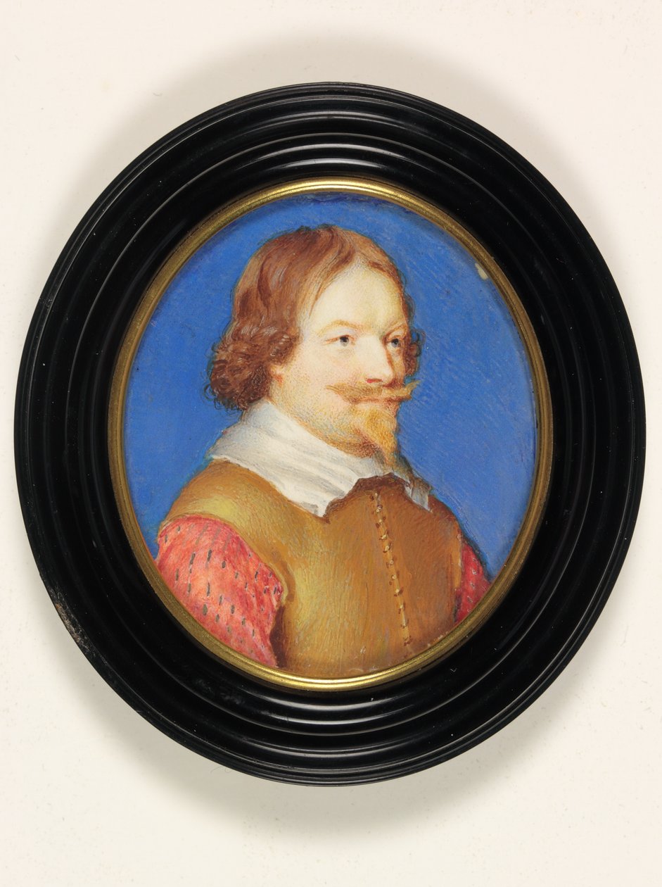 Alexander Leslie, Earl of Leven (akvarel på vellum) af Alexander (style of) Cooper