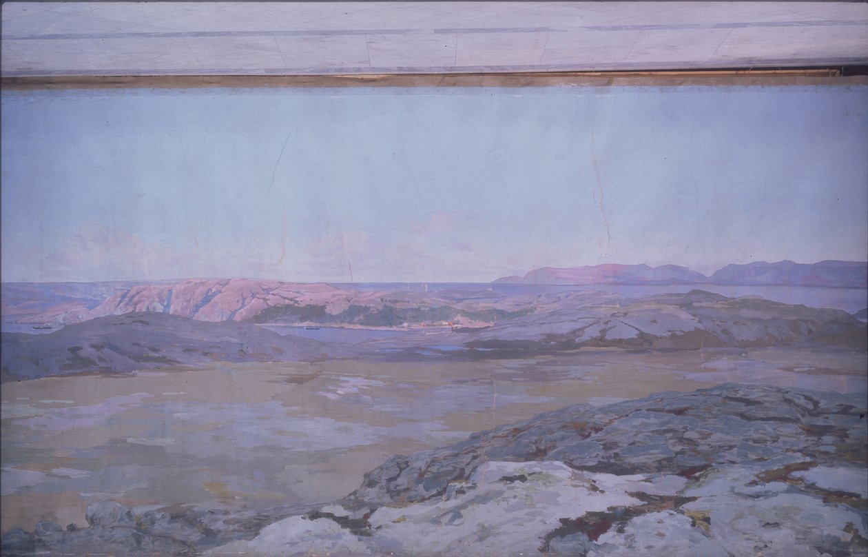 En Fjord i Norge af Alexander Alexeyevich Borisov