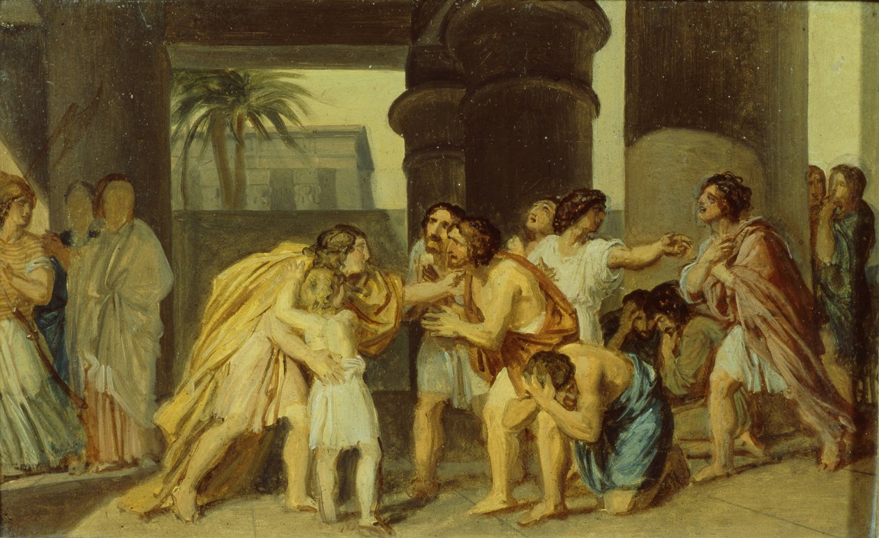 Joseph åbenbarer sig for sine brødre, 1830