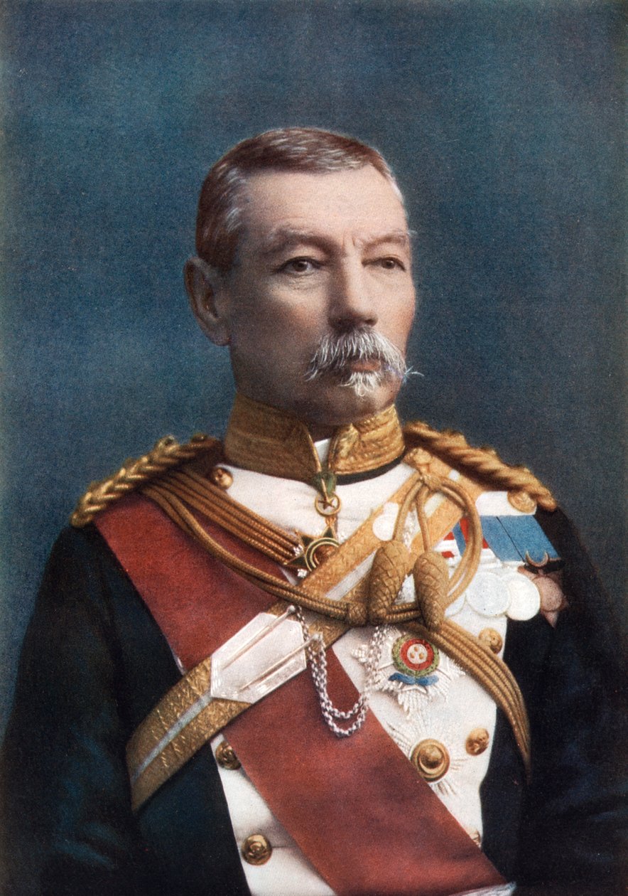 Generalløjtnant Sir Drury Drury-Lowe, oberst for 17. Lancers, 1902. af Alexander Bassano