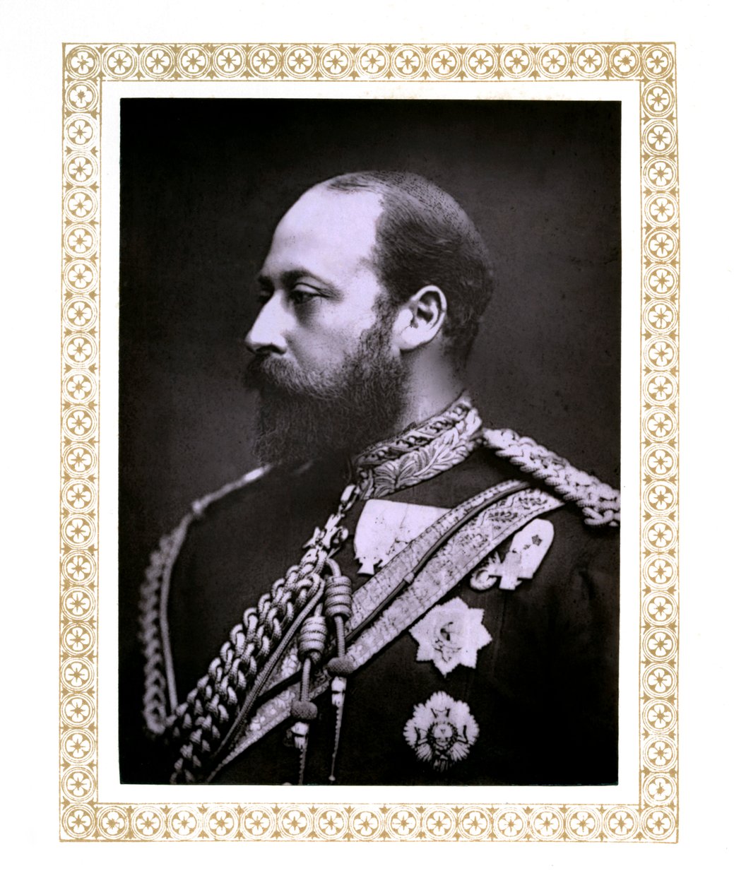 Prinsen af Wales, c1888. af Alexander Bassano