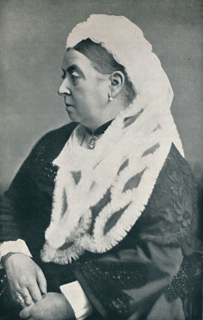 Dronningen i en alder af seksogtres, c1885, 1901 af Alexander Bassano