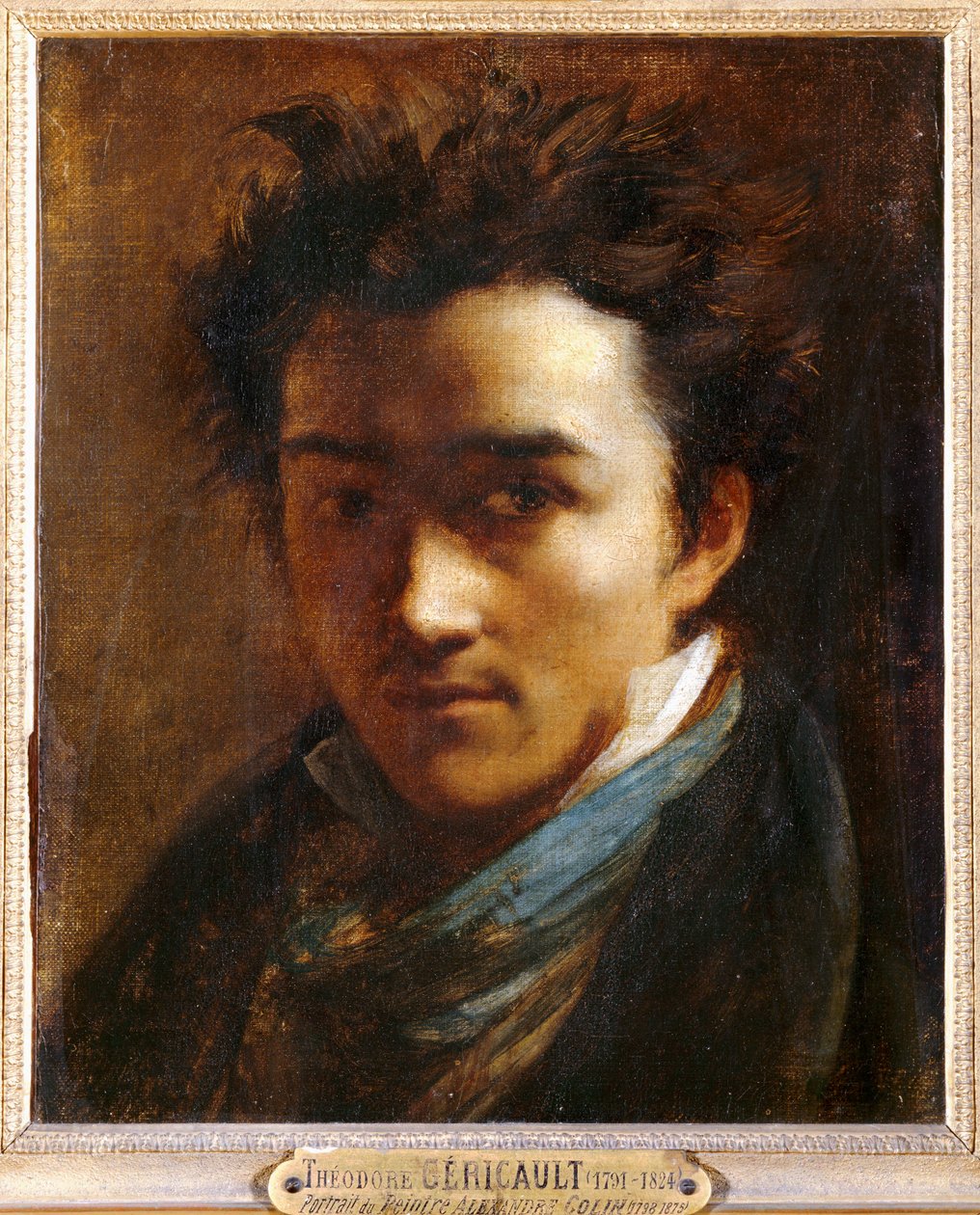 Portræt af kunstneren - Selvportræt ... af Alexander Colin