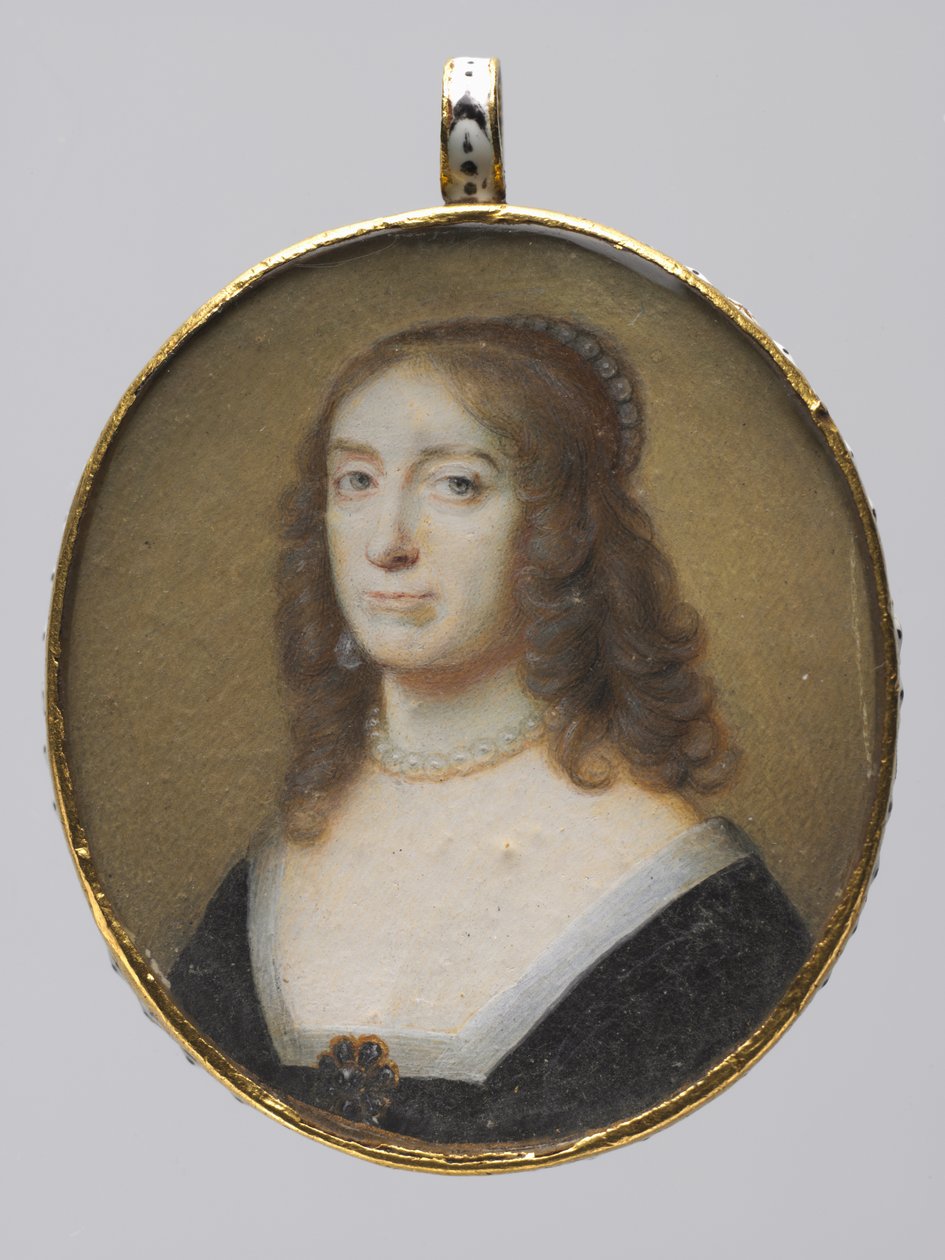 Portræt af Elizabeth Stuart, kurfyrsten Palatine og dronning af Bøhmen, 1630