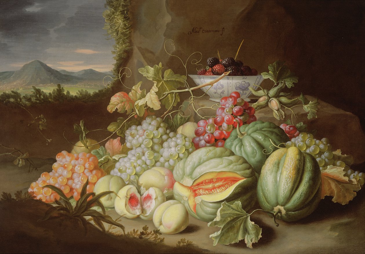 Stilleben med frugt af Alexander Coosemans