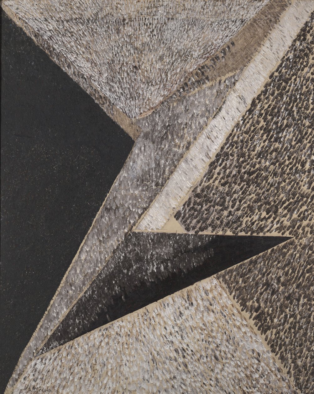 Suprematisme, 1921 af Alexander Drewin