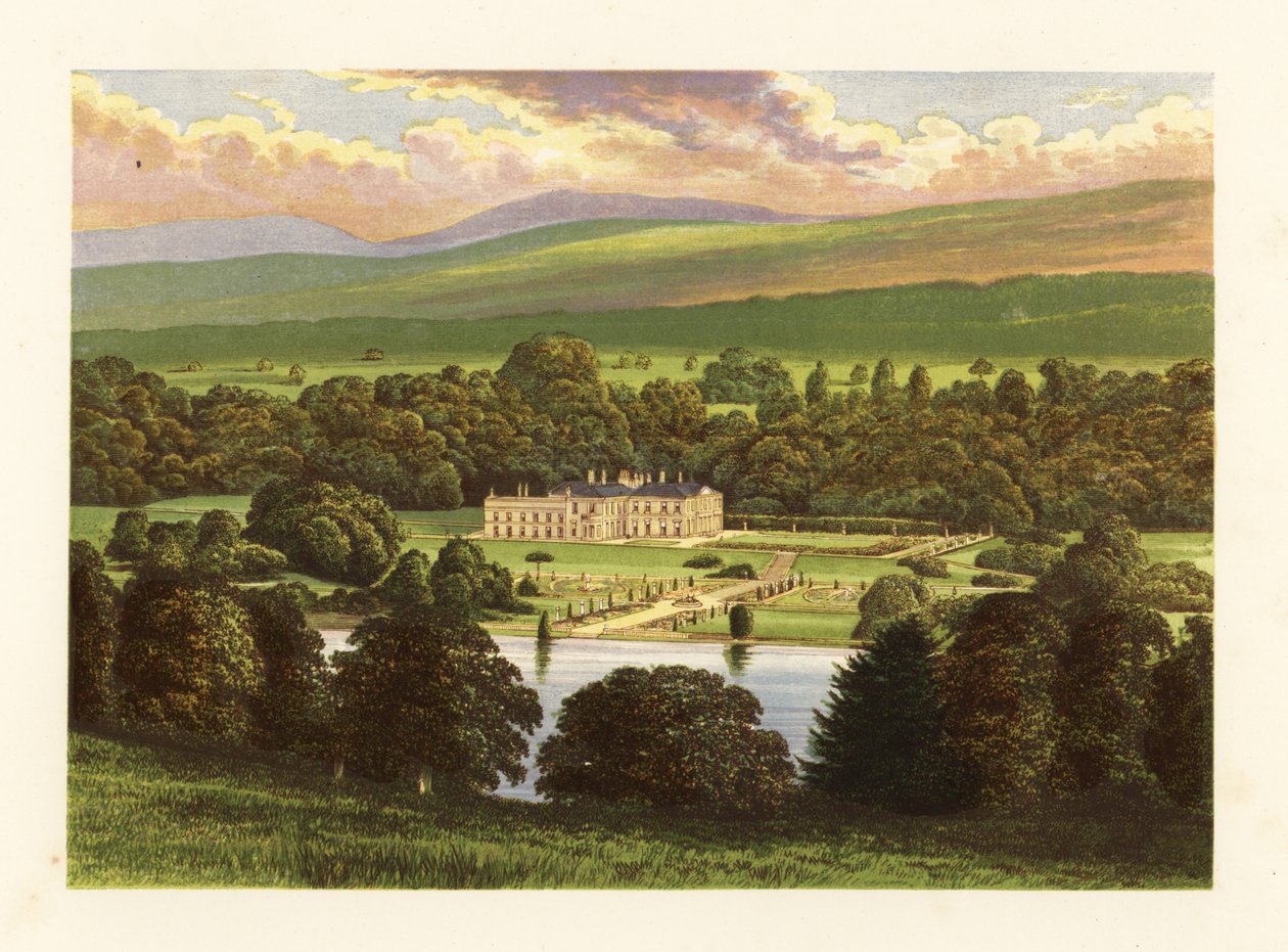 Barons Court, County Tyrone, Irland. af Alexander Francis (after) Lydon