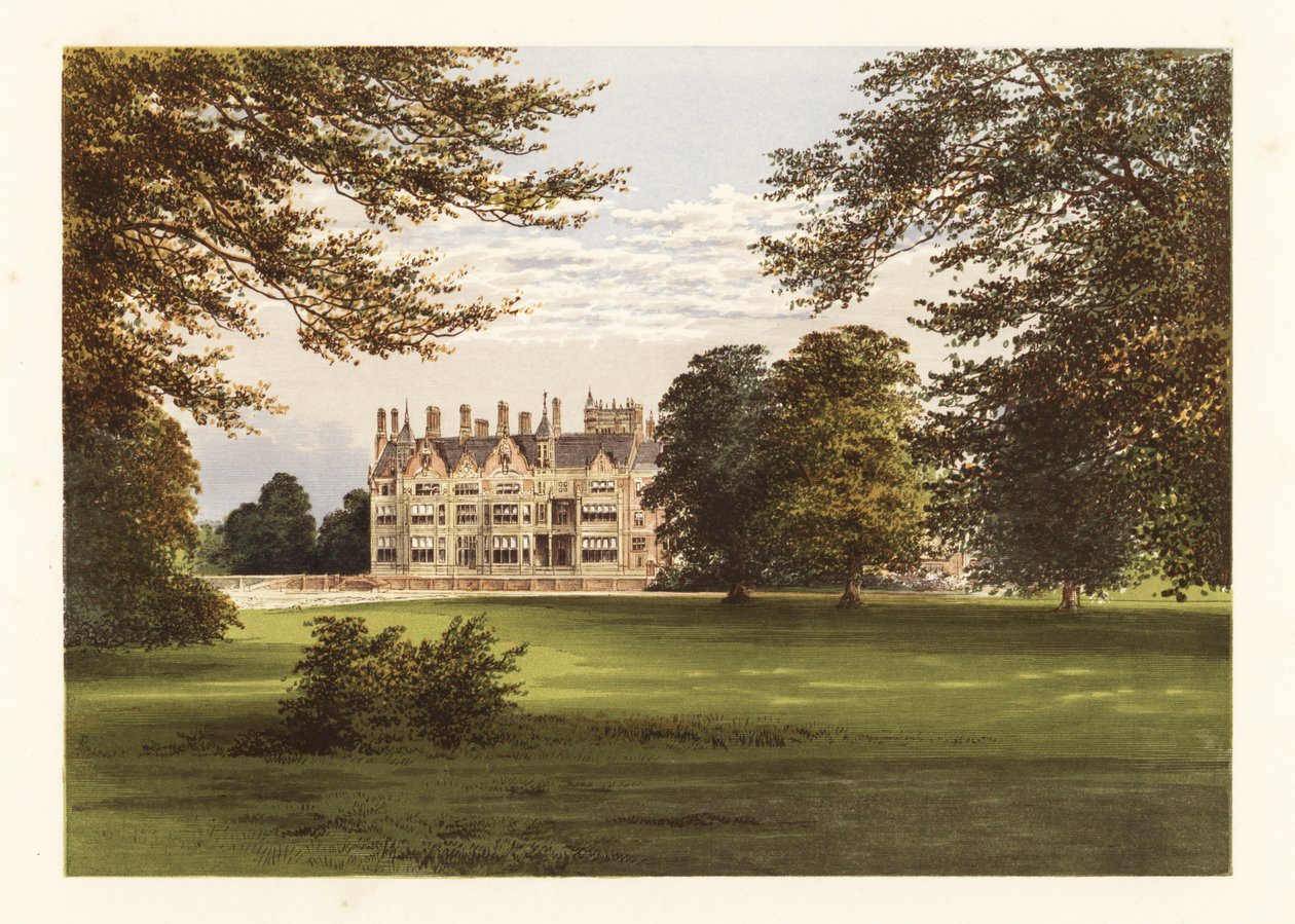 Bearwood, Berkshire, England. ,1880 (gravering) af Alexander Francis (after) Lydon
