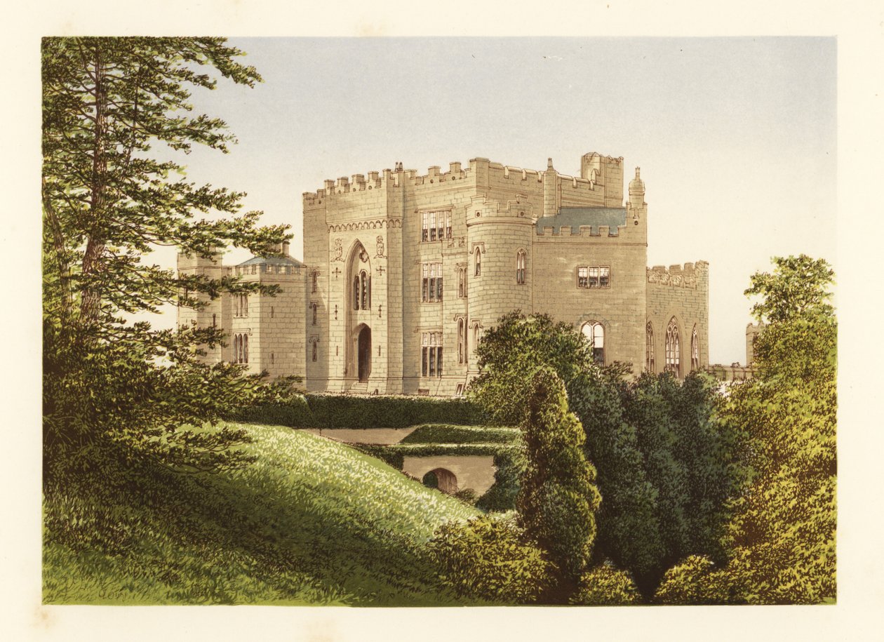 Birr Castle, County Offaly, Irland. af Alexander Francis (after) Lydon