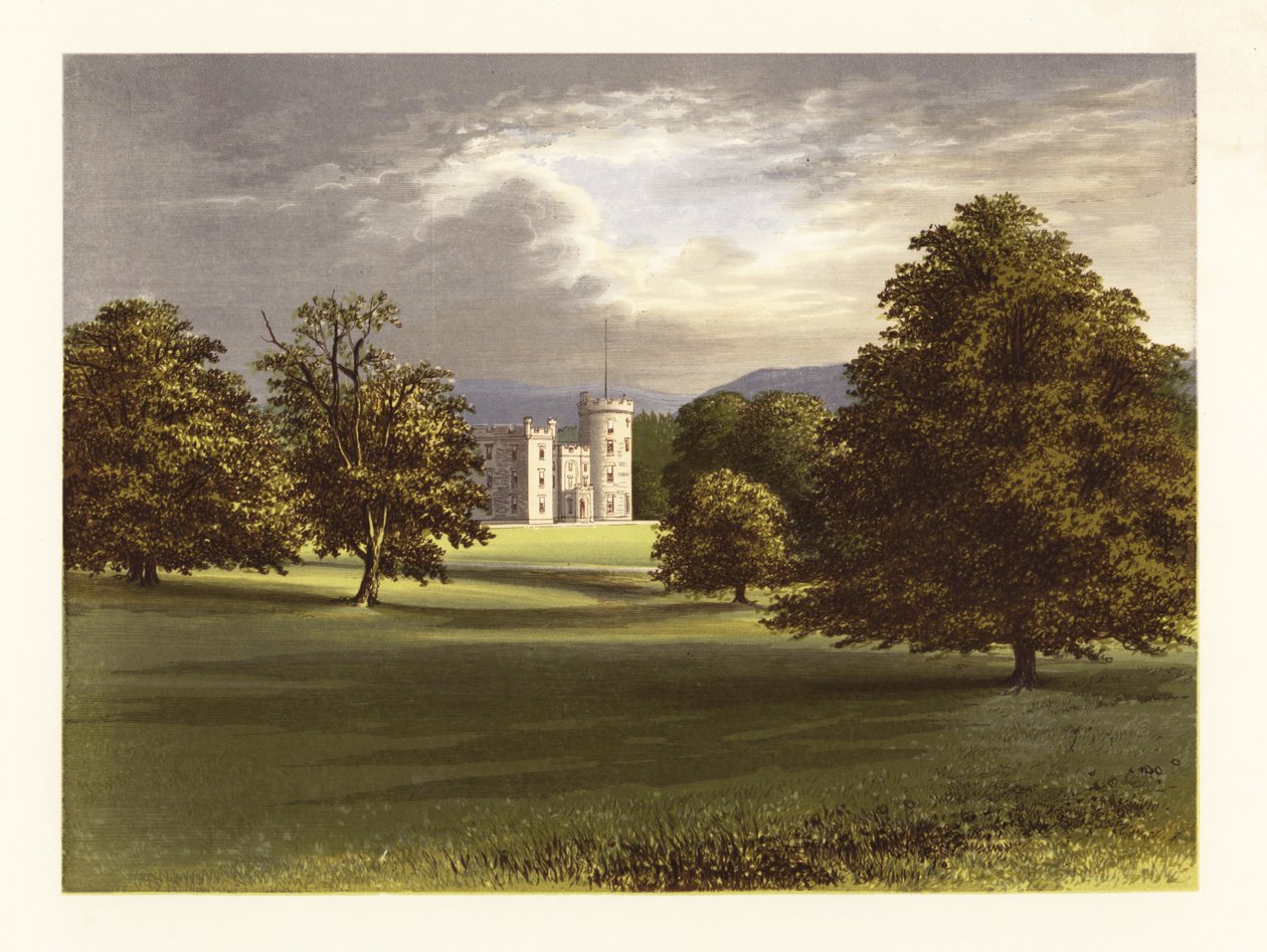 Castle Forbes, Aberdeenshire, Skotland. af Alexander Francis (after) Lydon