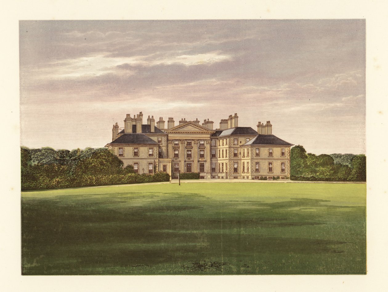 Dalkeith Palace, Edinburgh, Skotland. af Alexander Francis (after) Lydon