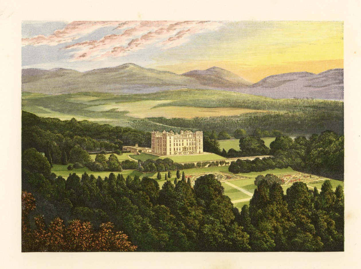 Drumlanrig Castle, Dumfriesshire, Skotland. af Alexander Francis (after) Lydon