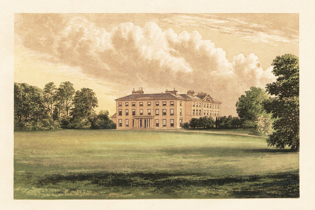 Farnham House, County of Cavan, Irland. af Alexander Francis (after) Lydon