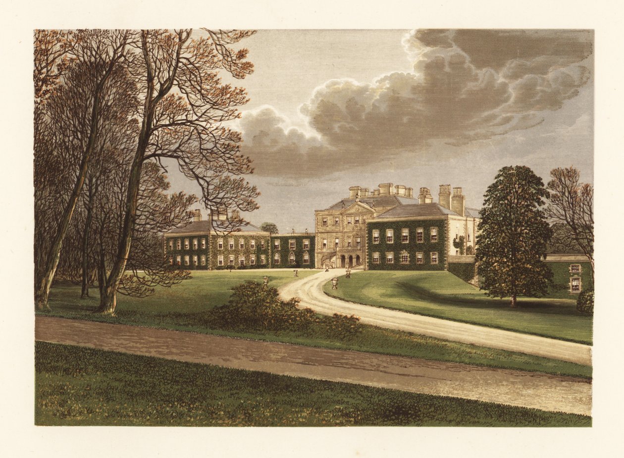 Haddo House, Aberdeenshire, Skotland. af Alexander Francis (after) Lydon