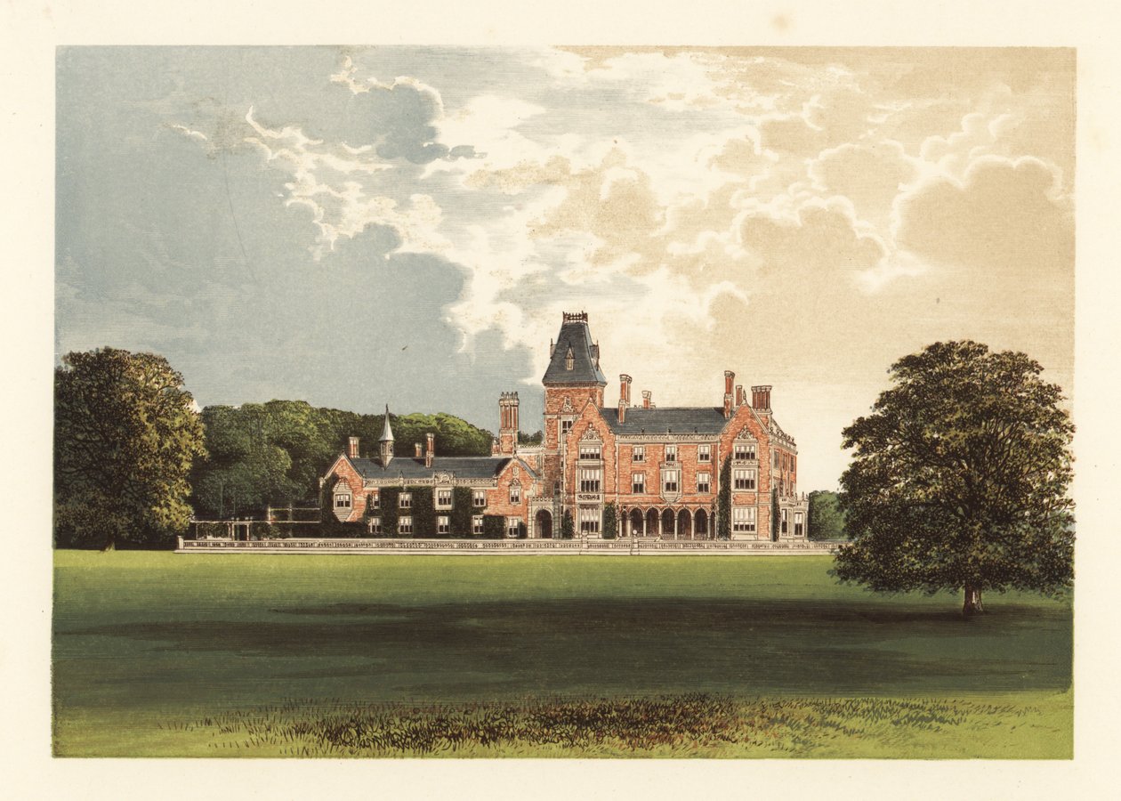 Hemsted Park, Kent, England. af Alexander Francis (after) Lydon