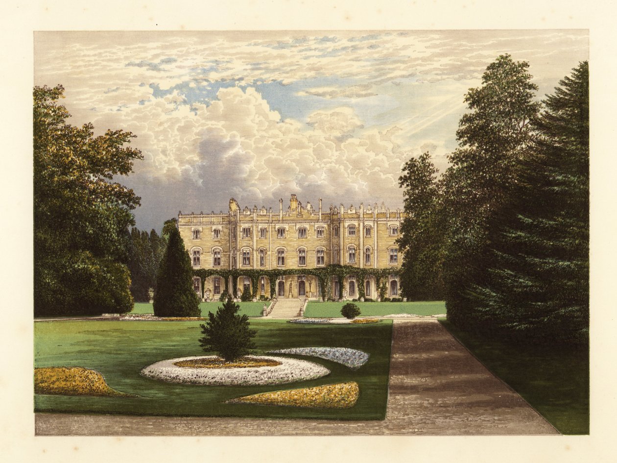Hughenden Manor, Buckinghamshire, England. af Alexander Francis (after) Lydon