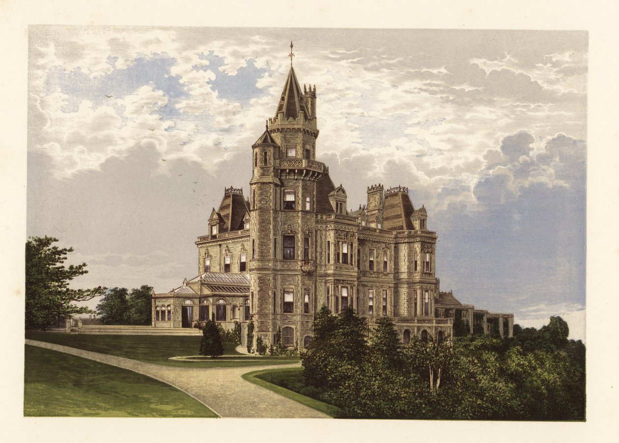 Normanhurst, Sussex, England. ,1880 (gravering) af Alexander Francis (after) Lydon
