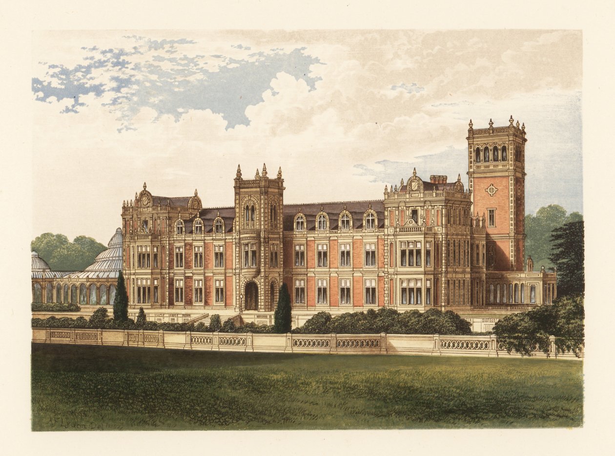 Somerleyton, Suffolk, England. af Alexander Francis (after) Lydon