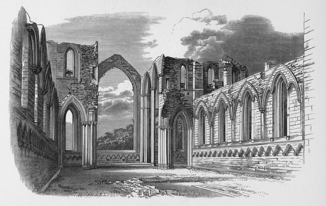 Koret, Fountains Abbey, c1880, 1897 af Alexander Francis Lydon