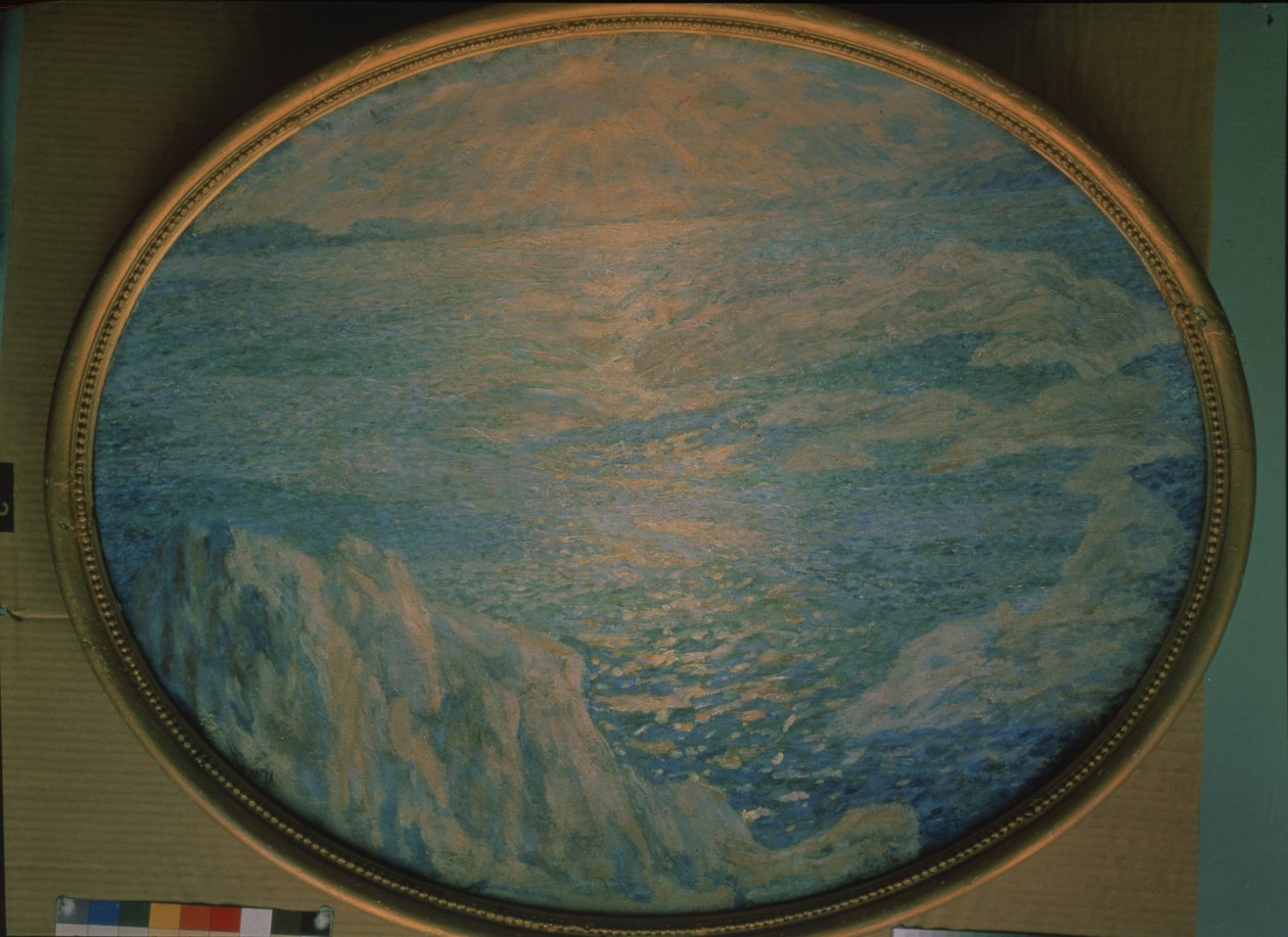 Hav, sol, klipper, 1900-1910 af Alexander Fyodorovich Gaush