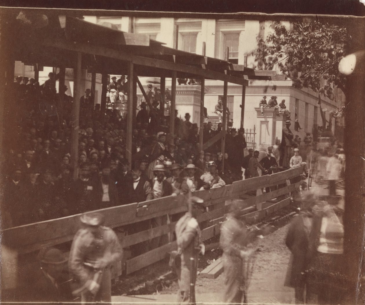 [Grand Army Review, Washington], 23. eller 24. maj 1865. af Alexander Gardner