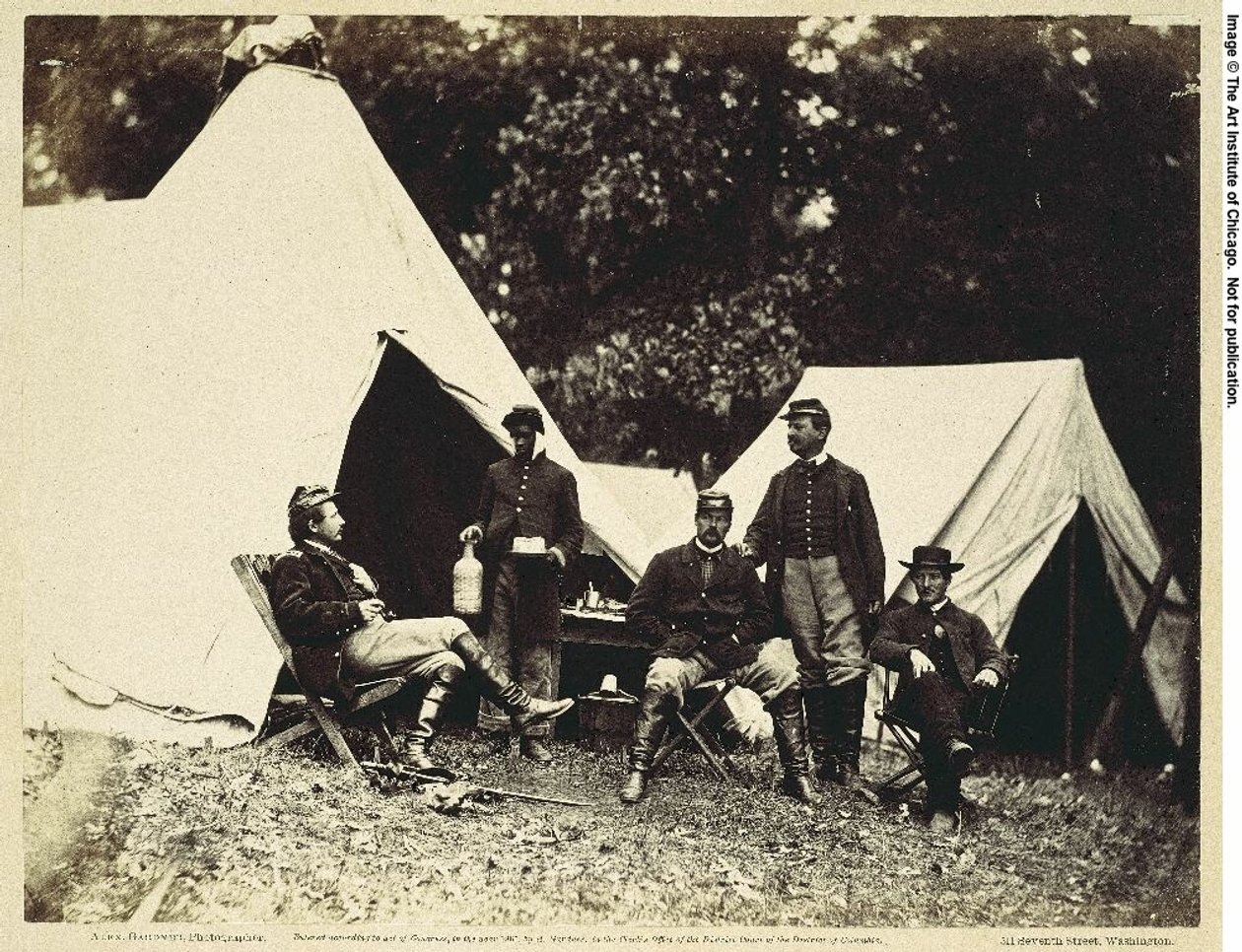 Fotografisk skitsebog om borgerkrigen, bind I af Alexander Gardner
