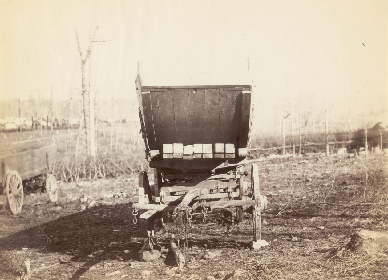 Uden titel, [Field Telegraph Battery Wagon] af Alexander Gardner