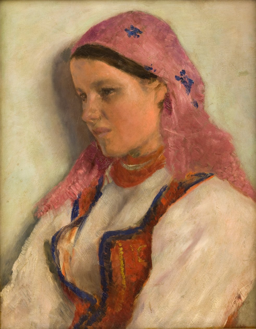 Pige fra Bronowic af Alexander Gierymski