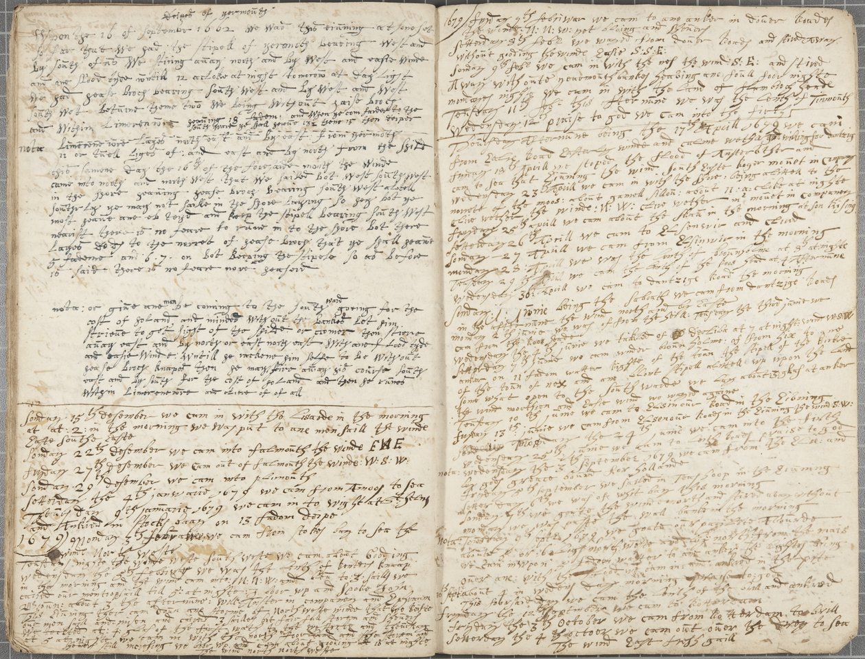Journal of Alexander Gillespie, 1662 af Alexander Gillespie