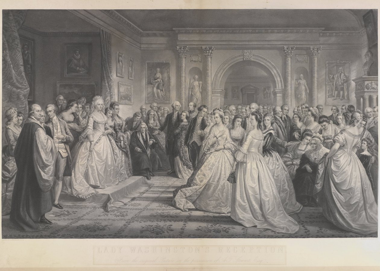 Alexander Hay Ritchie - Det republikanske hof (Lady Washingtons ...