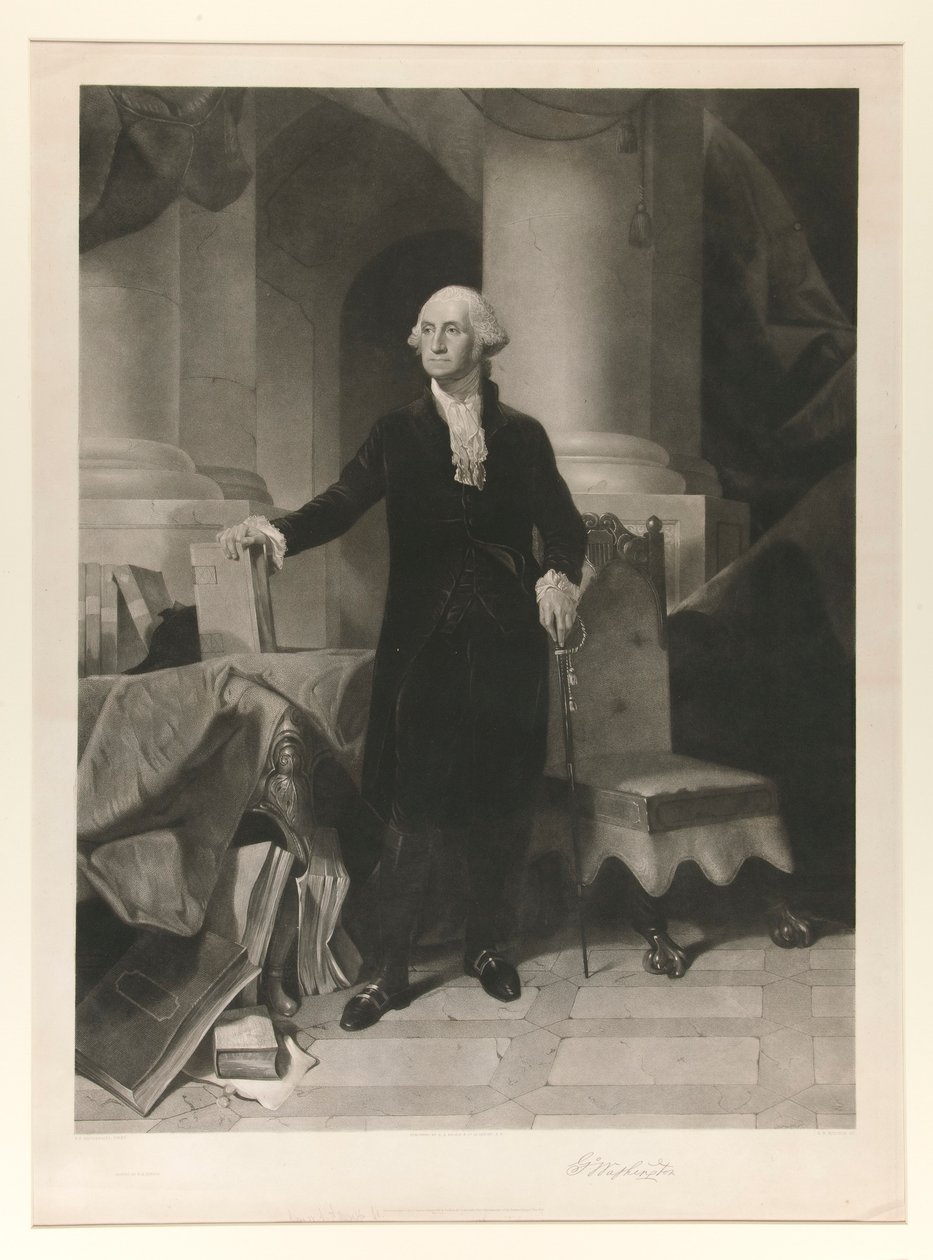 George Washington af Alexander Hay Ritchie