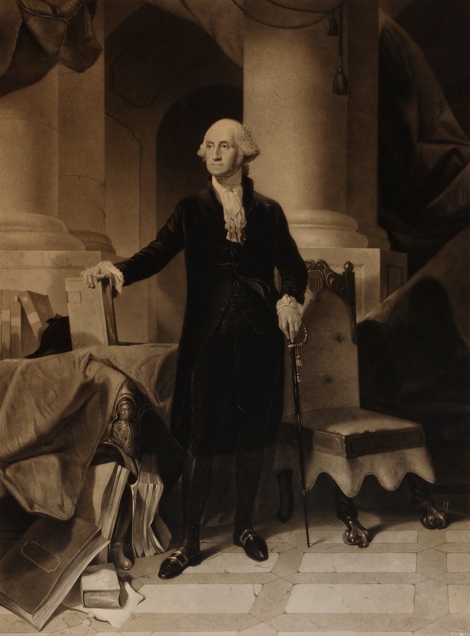 George Washington af Alexander Hay Ritchie