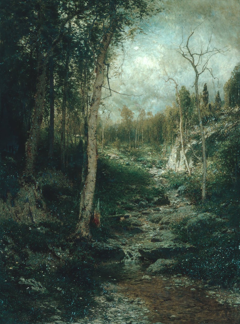 En gammel lysning, 1881. af Alexander Helwig Wyant